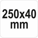Dildė / oblius gipso kartonui 250 mm (YT-61680) Dildė / oblius gipso kartonui 250 mm (YT-61680)
